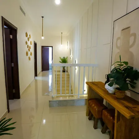 Al Bandar Luxury Villa With Private Pool - Al Dana Island Fujairah Exterior photo